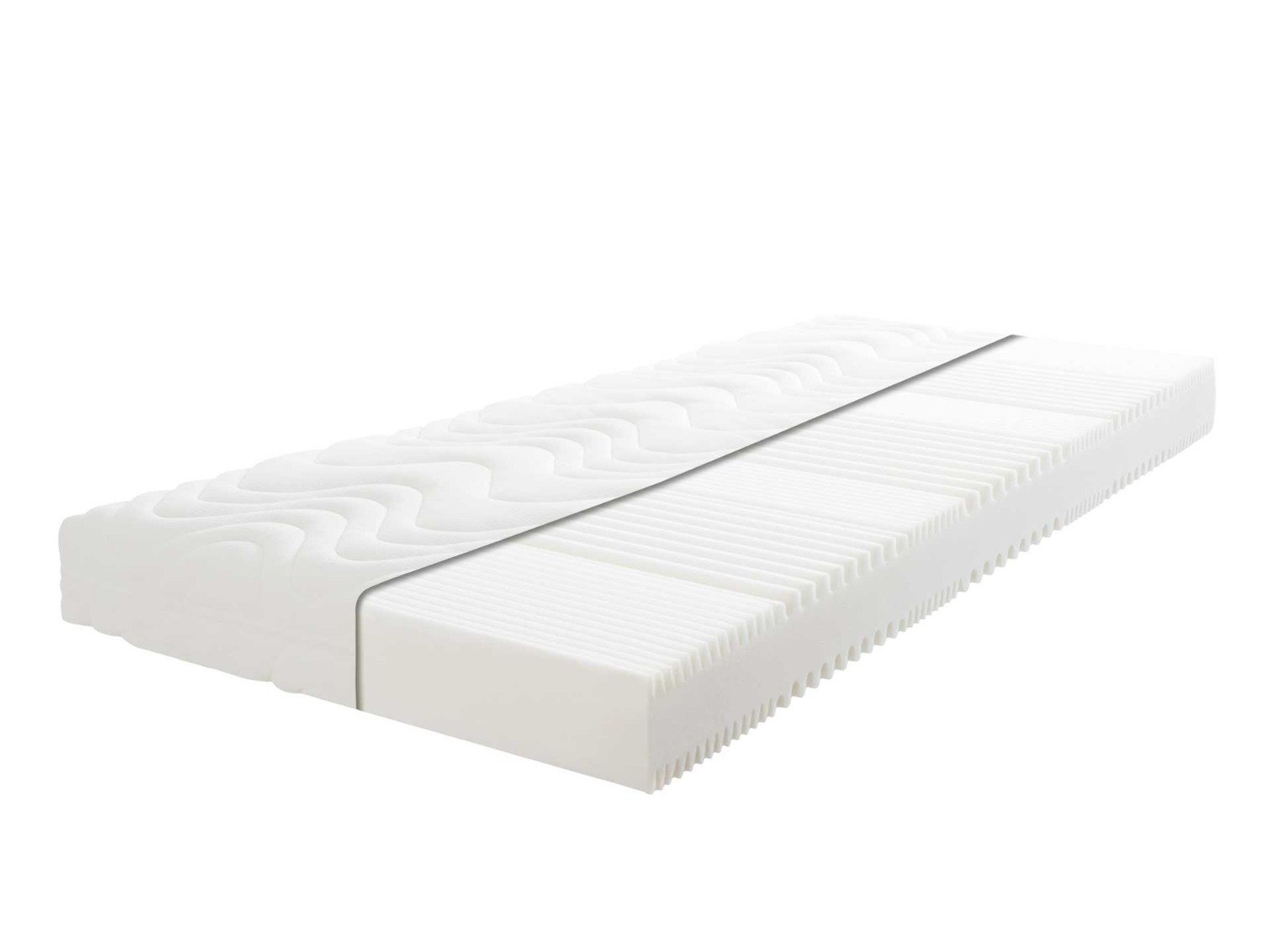 MFO Economy Foam soft 140x200 H2 Höhe 15cm 7-Zonen Vitacel(R)-Komfortschaumkern, RG30