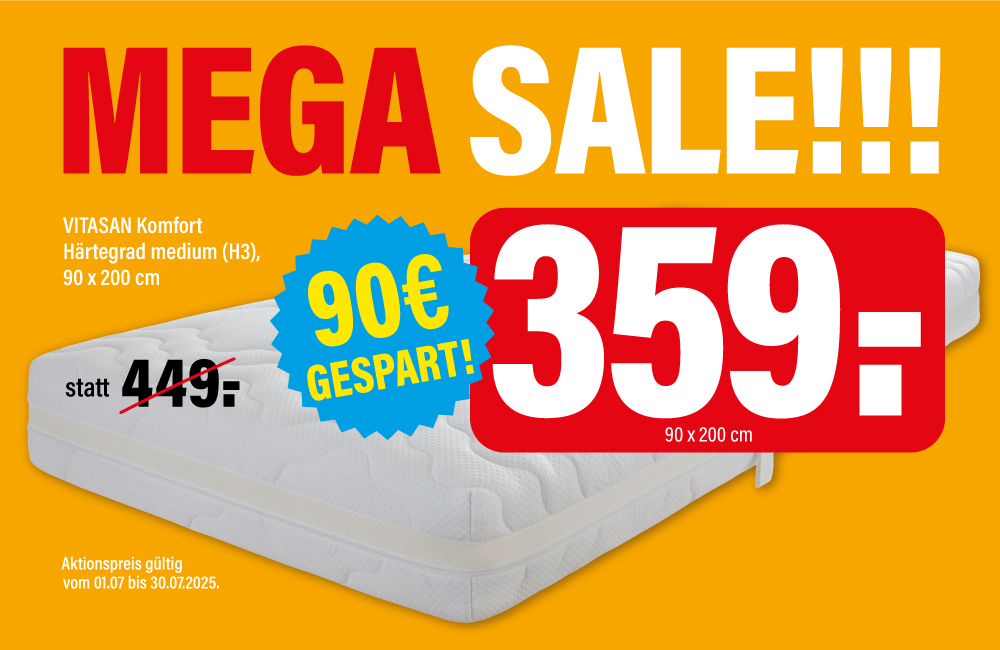 Sonderangebot Matratze Vitasan Komfort