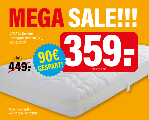 Sonderangebot Matratze Vitasan Komfort