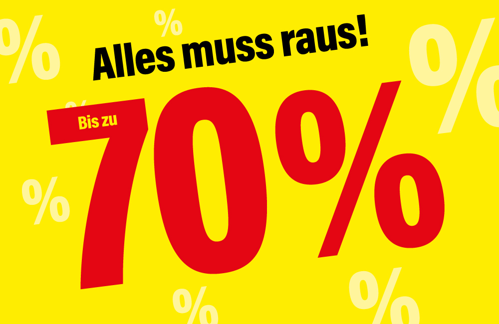 Räumungsverkauf