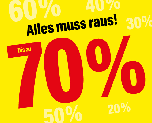 Räumungsverkauf