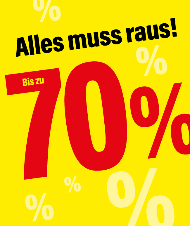 Räumungsverkauf